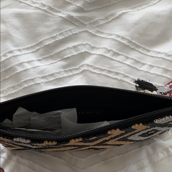 Beaded Tribal Clutch with Tassels NWT - Picture 4 of 4